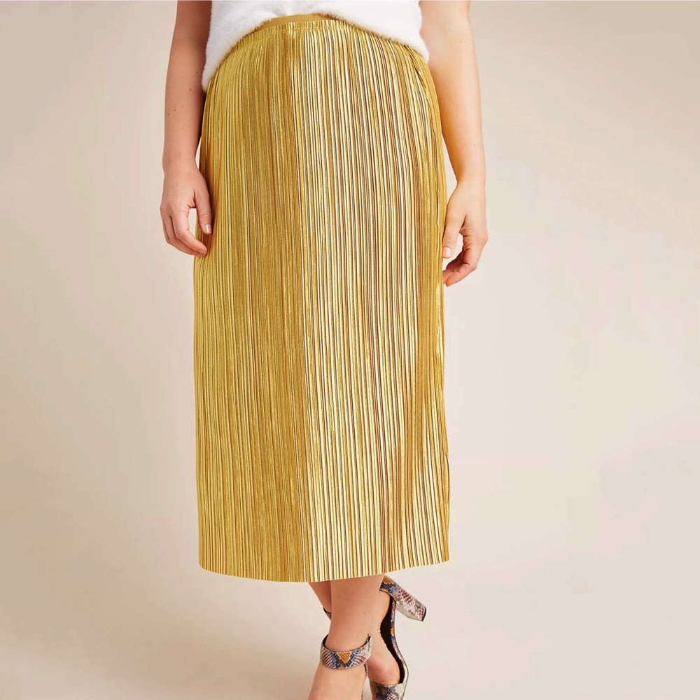 NWT Anthropologie Maeve Natalie Midi Skirt